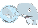 Image - Kids Dental Sticker - Whale